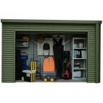 Spanbilt Smartlocker Lockaway 1100 Colorbond 3.655m x 1.10m x 2.34m Large Garden Sheds